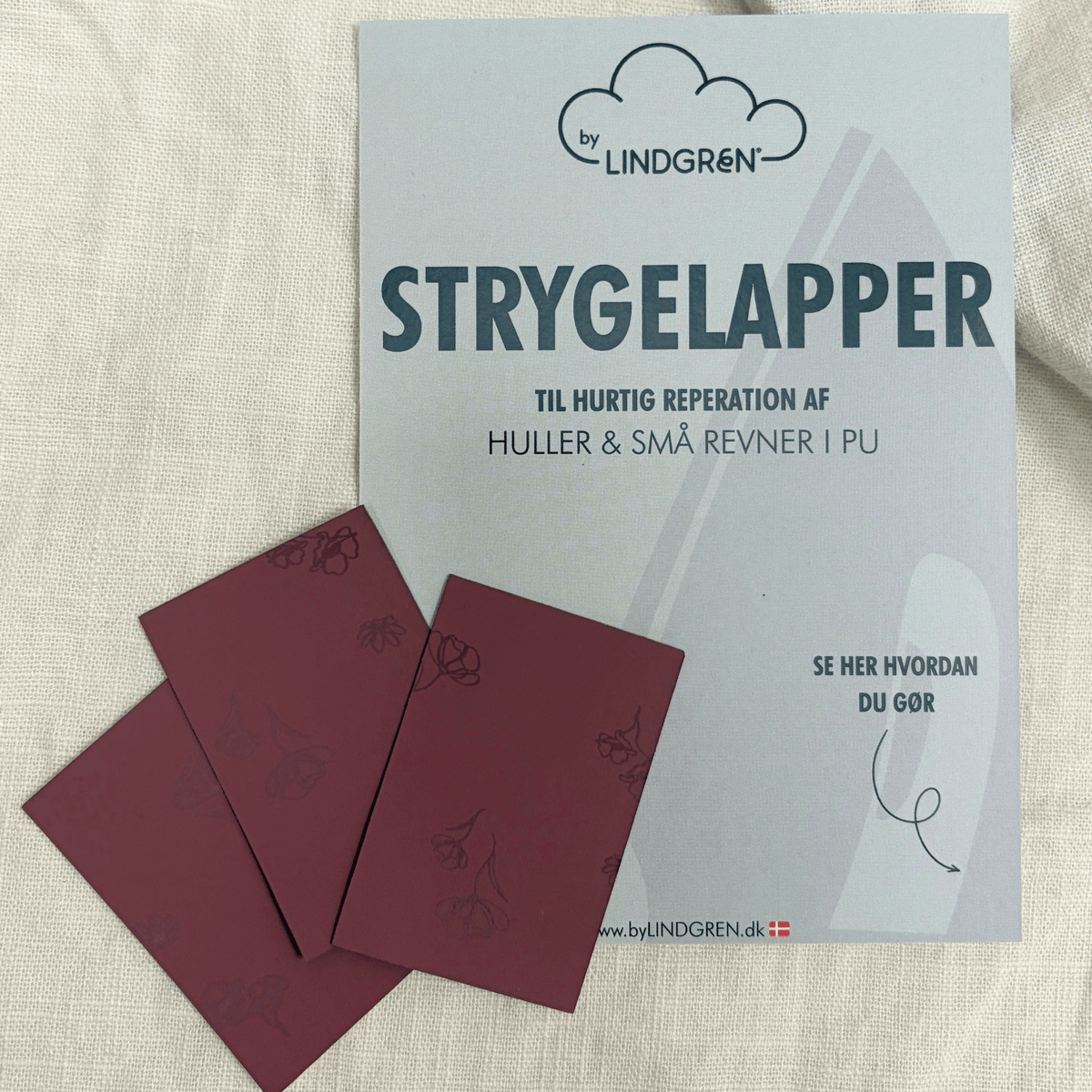 PU Strygelapper - Wild Rose Flower AOP