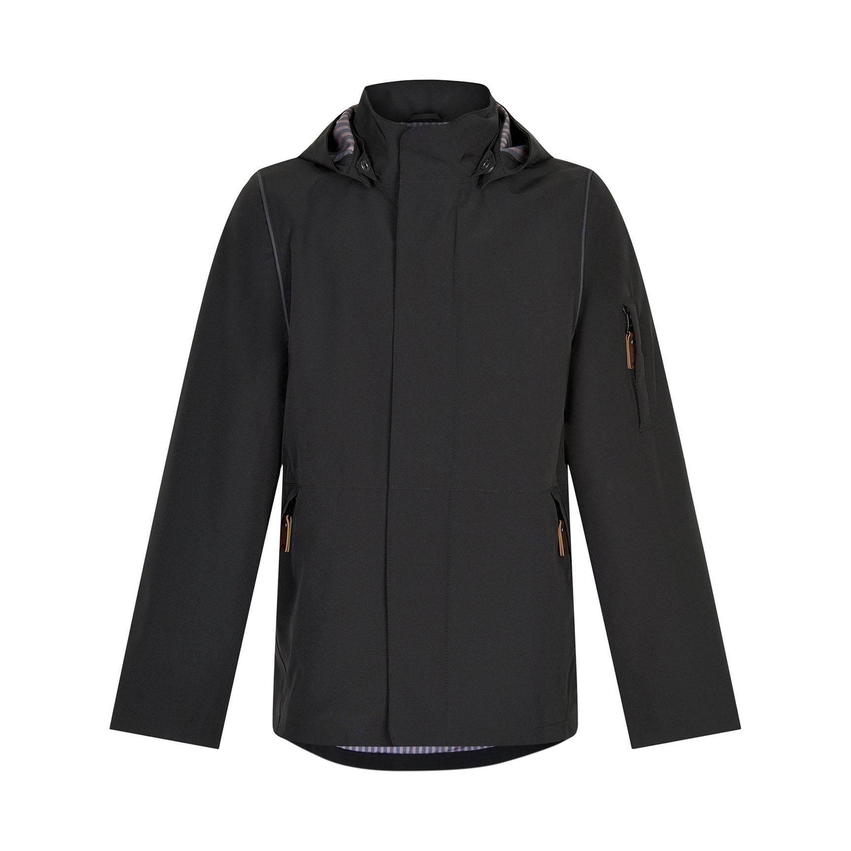 Adam Forårs - og Regnjakke - Black