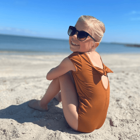 Astrid Badedragt UV50+ // Caramel