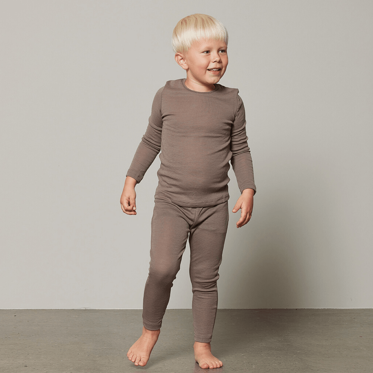 Det Lækreste Uldsæt ♡ Brown Melange