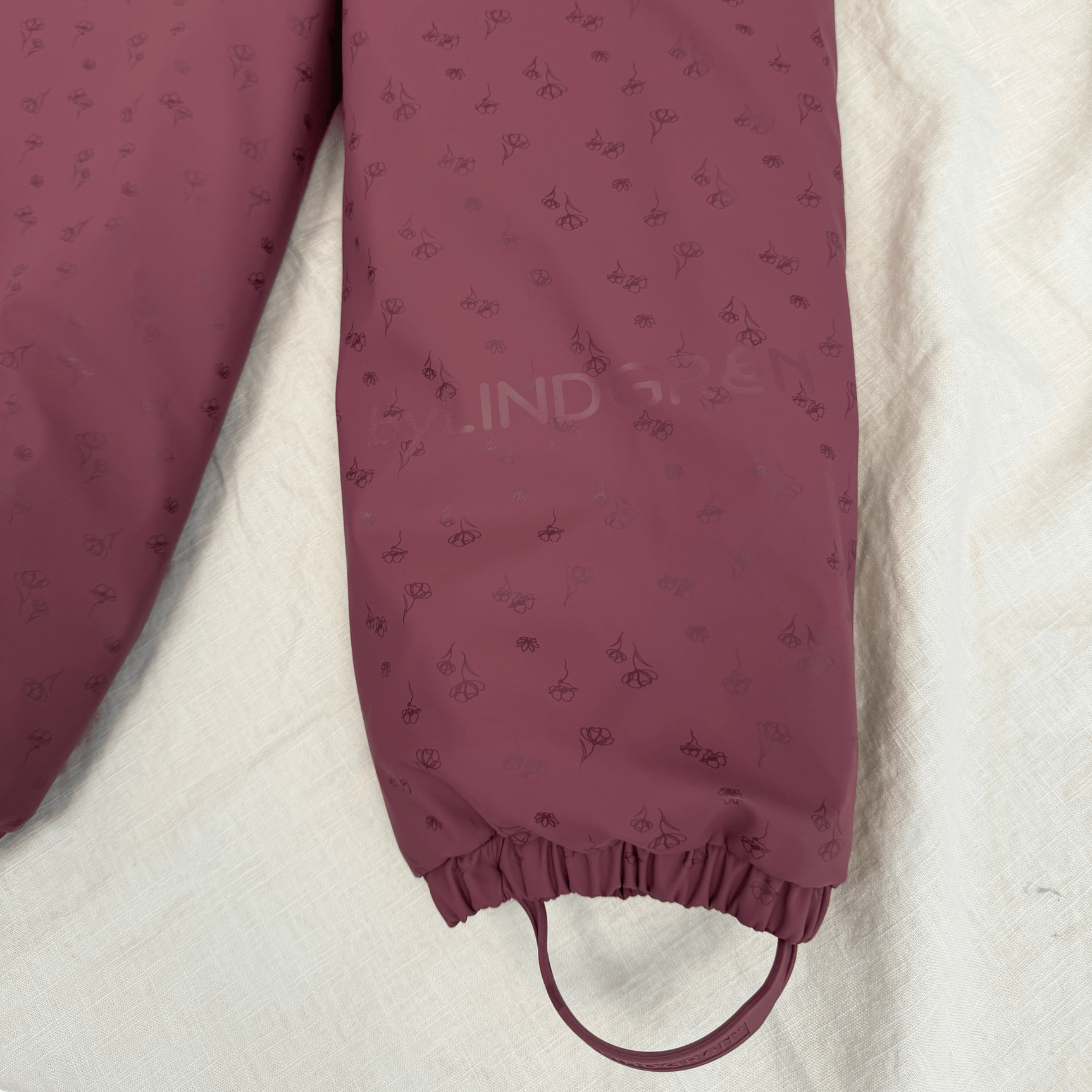 Vatteret PU regnbukser - Wild Rose Flower AOP (kommer snart)