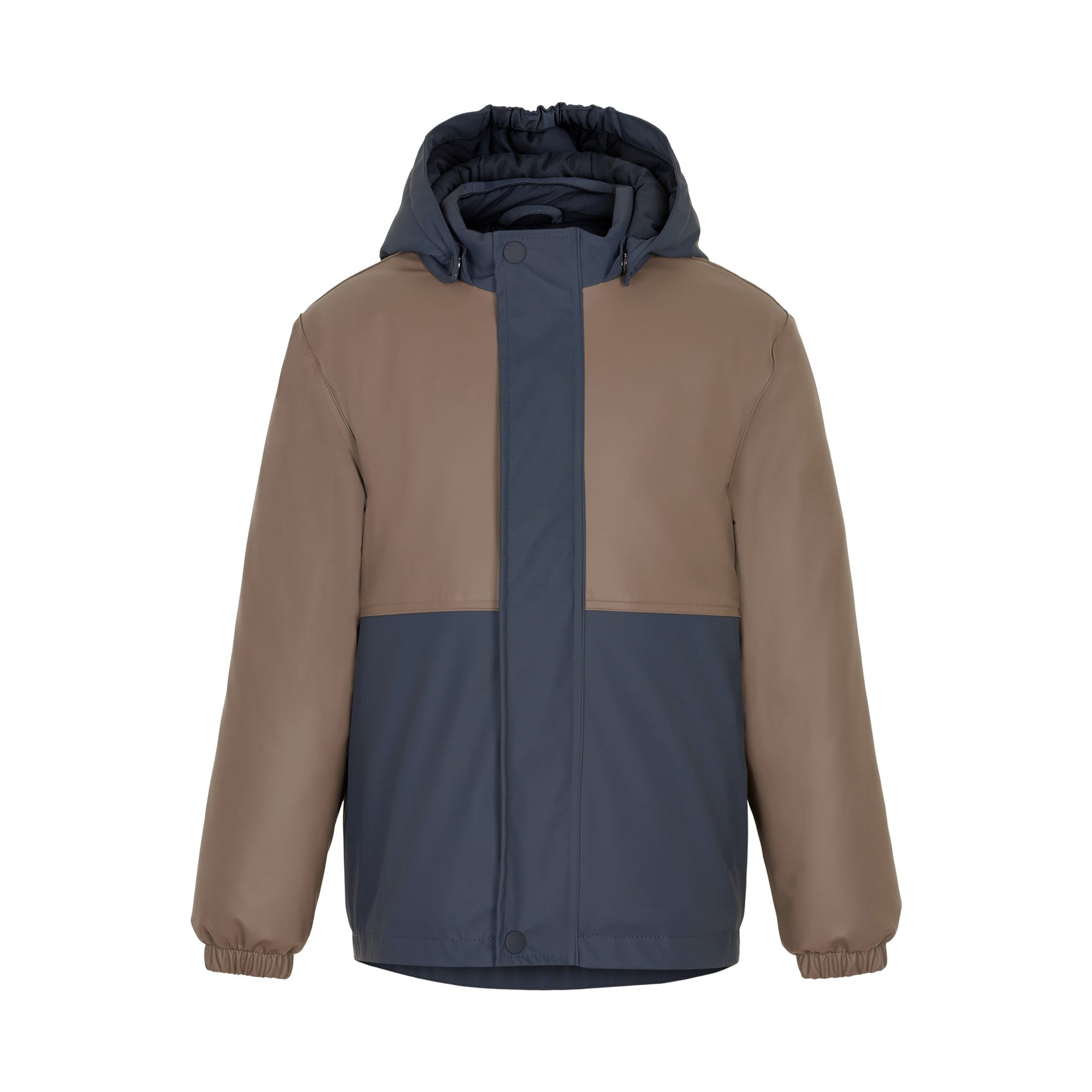 Gunnar Vatteret PU Regnjakke - Midnight Ink/Golden Hazel