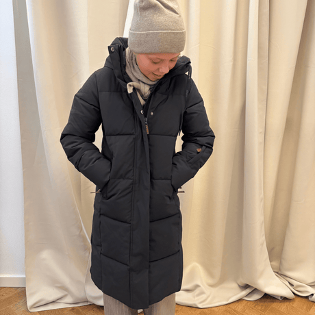 Idun Puffer Vinterjakke - Black