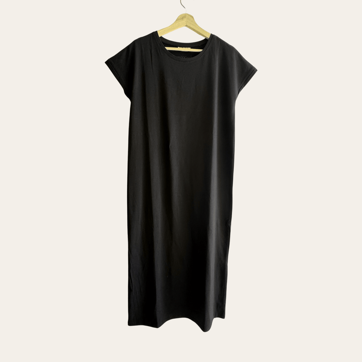 Mrs. Thilde T-Shirt Kjole - Black