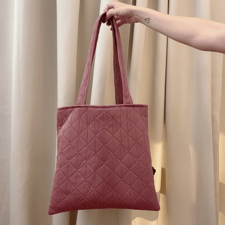 Shopping Net - Dark Rose