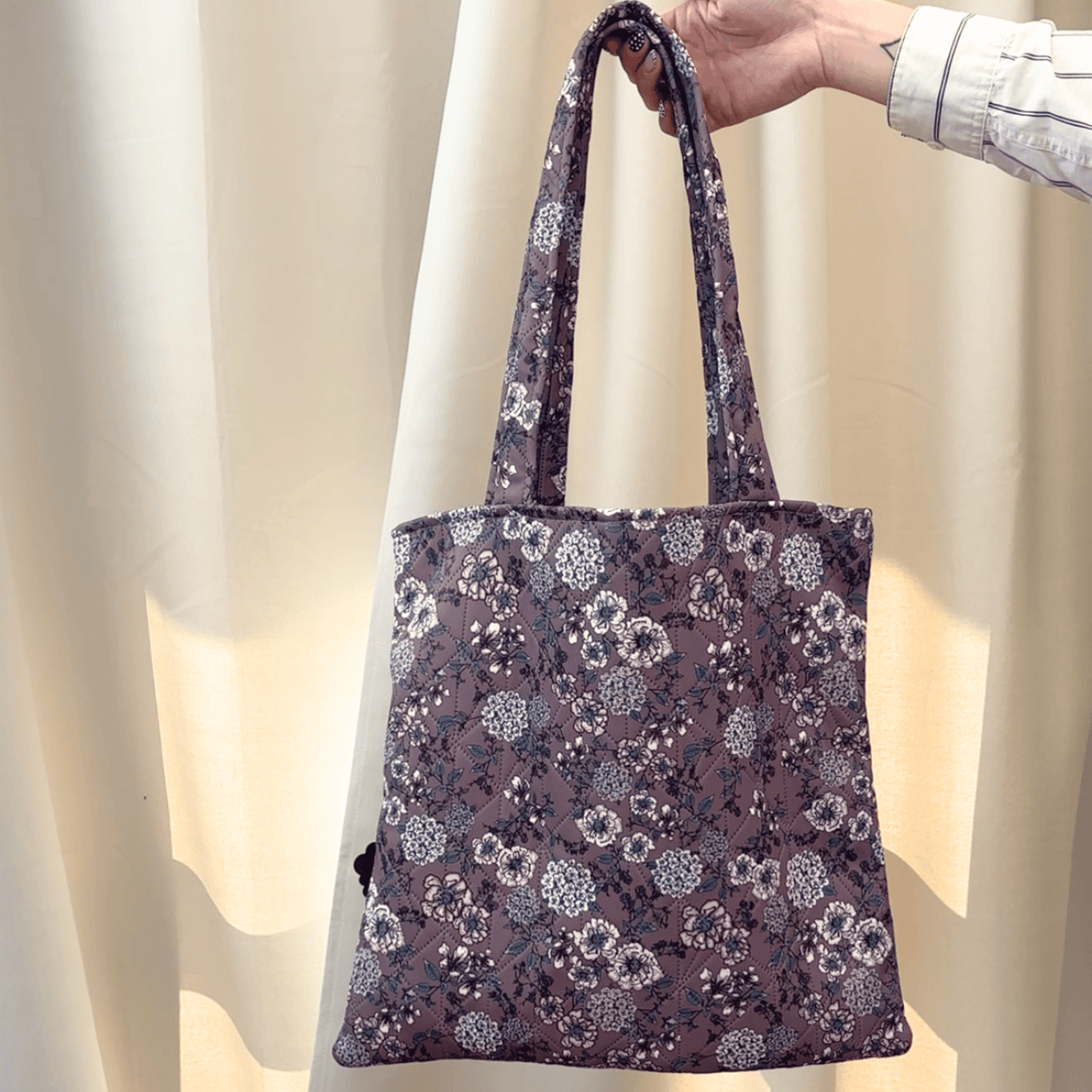 Shopping Net - Purple Moon Hortensia AOP