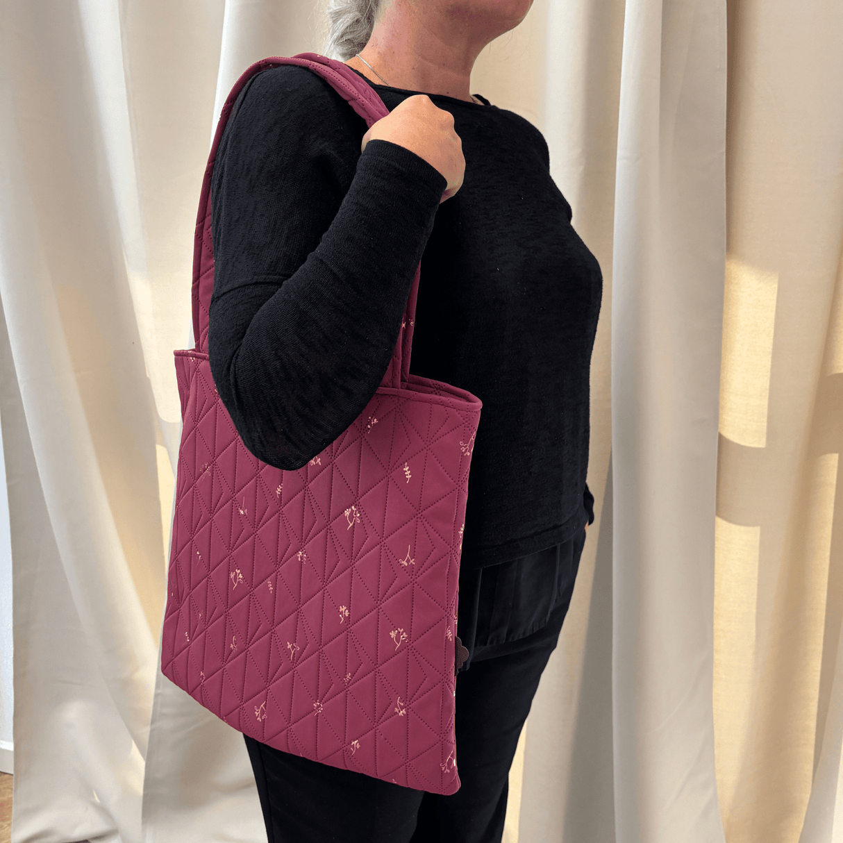 Shopping Net - Velvet Rose w. Rose Gold