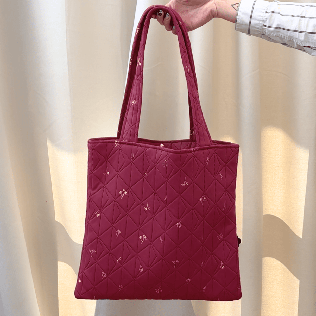 Shopping Net - Velvet Rose w. Rose Gold