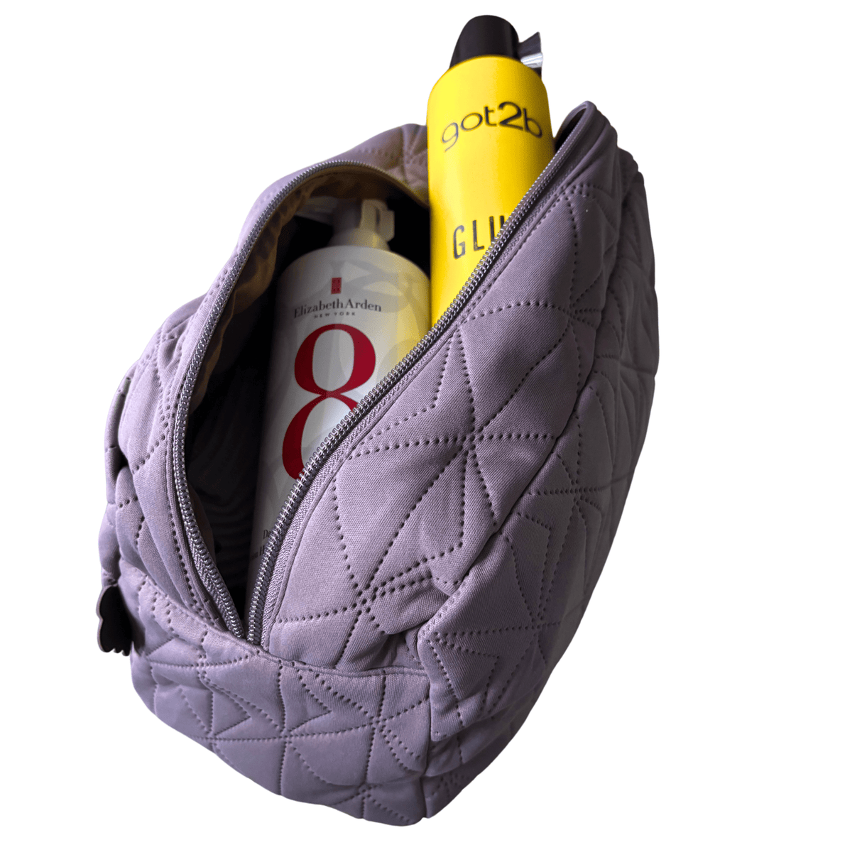 Stor Toilettaske - Violet Truffle