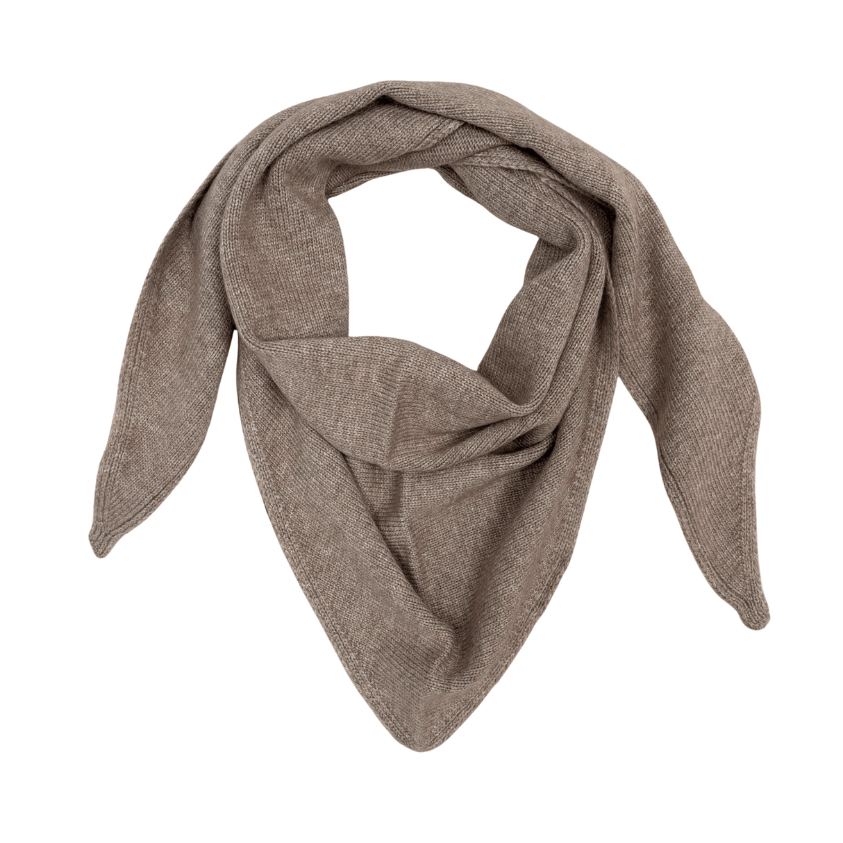 Strikket Tørklæde - Truffle Beige Melange