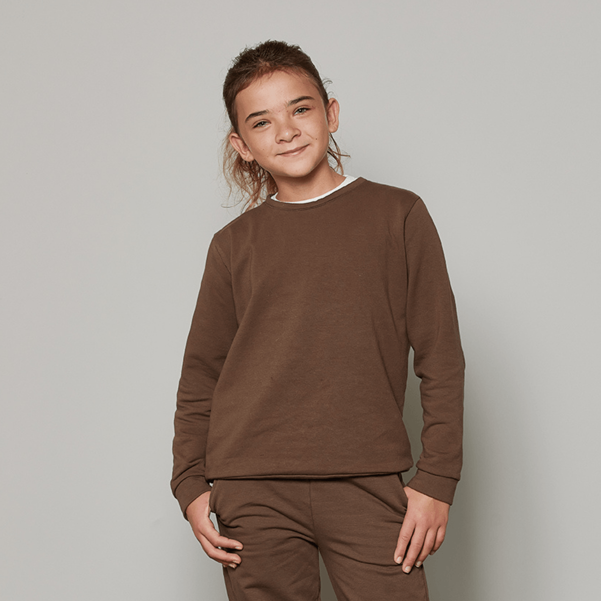 Sweatsæt - Old Brown