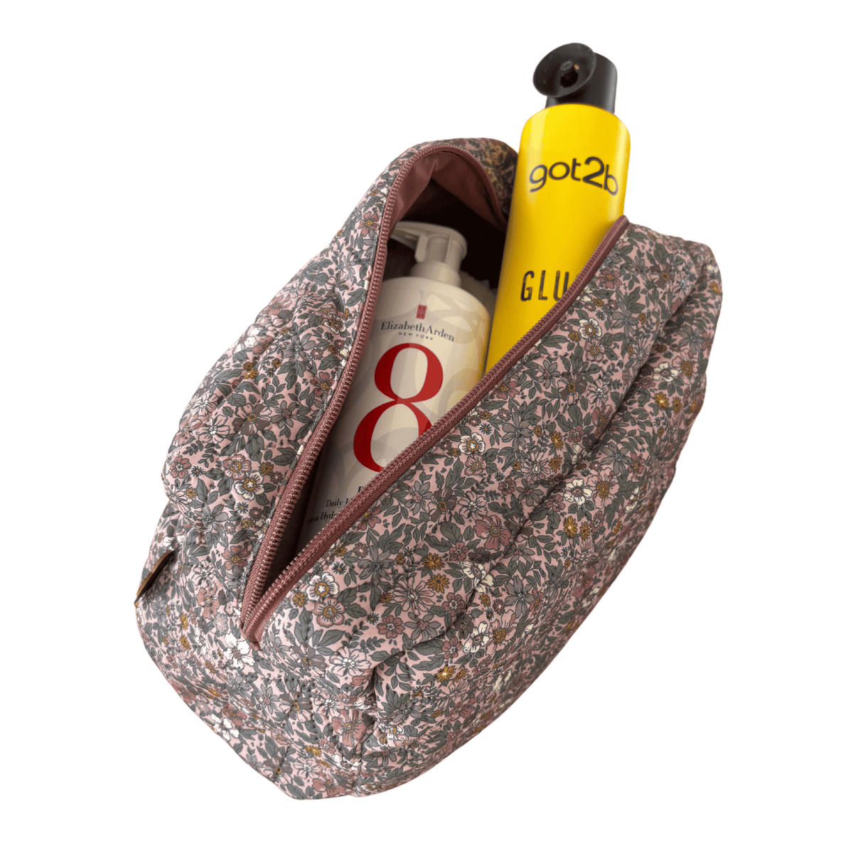 Toilettaske - Violet Bloom