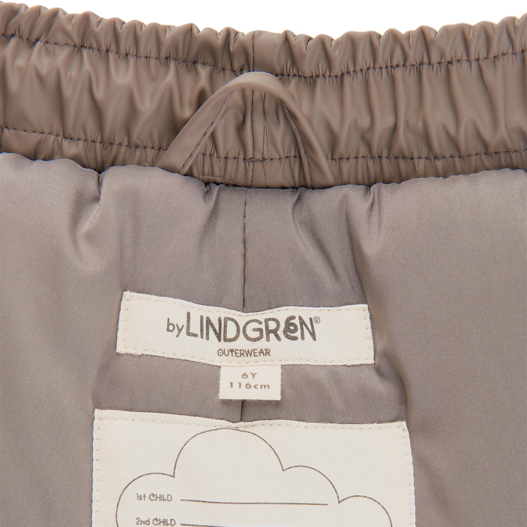 Vatteret PU regnbukser - Golden Hazel