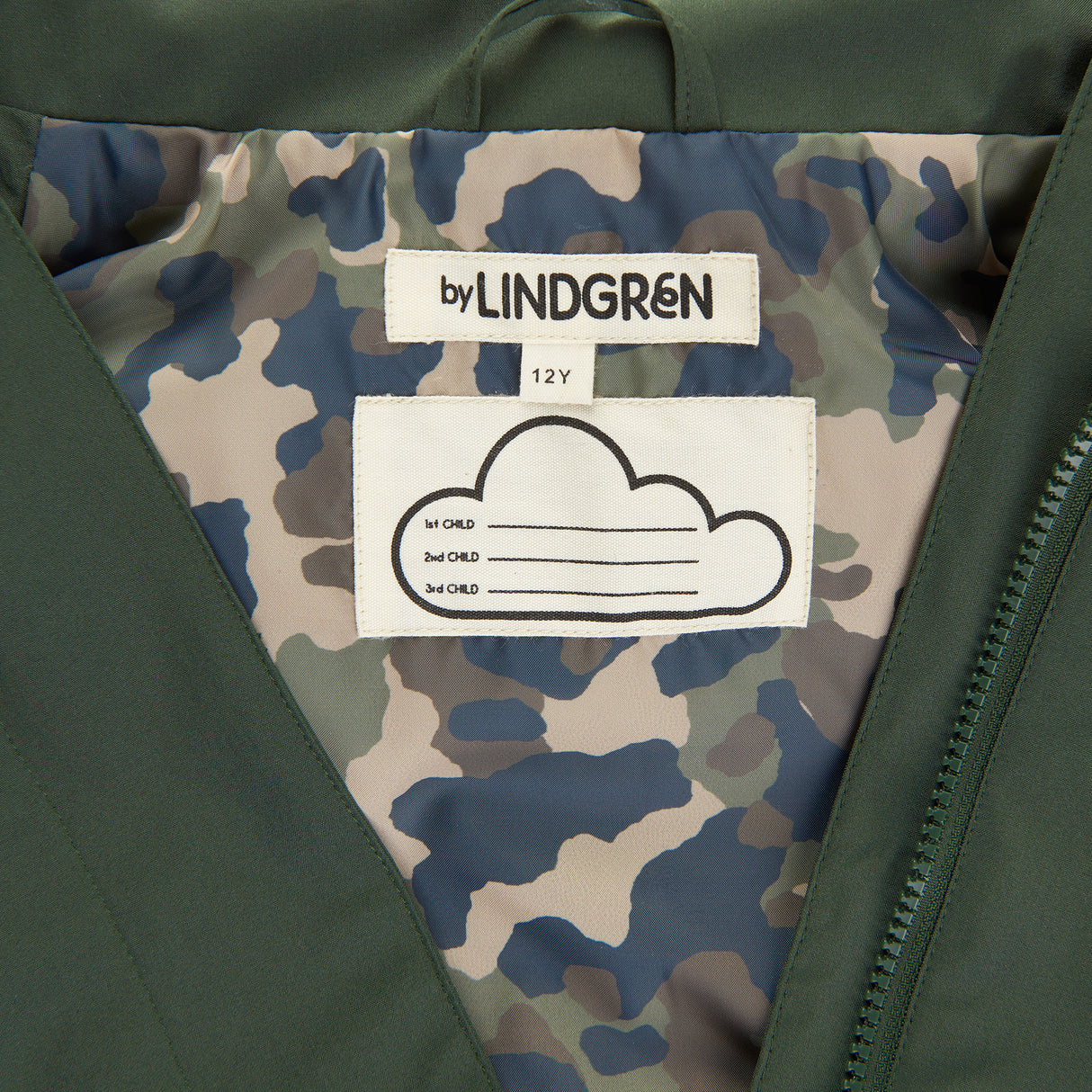 byLINDGREN Adam Forårs- og Regnjakke Rain Wear Deep Forrest