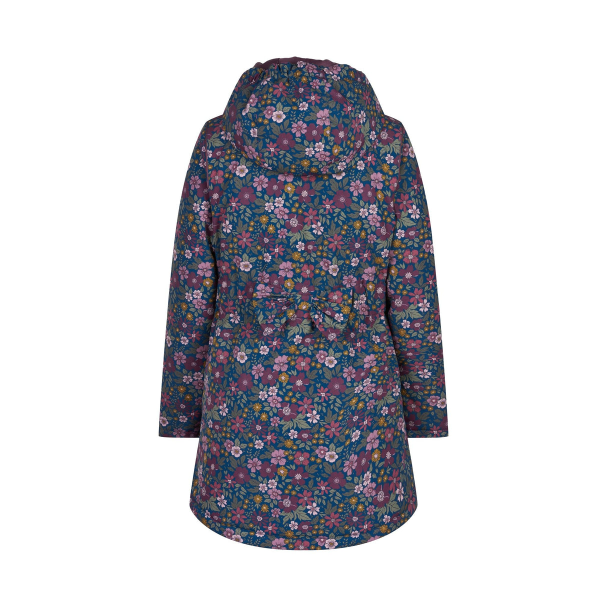 Thyrla Vinterjakke - Blue Sea Liberty Flower AOP