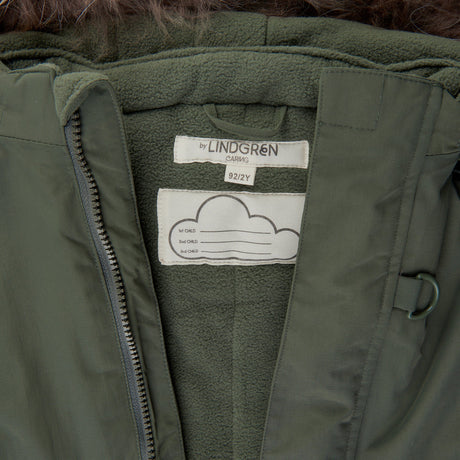 Vale Vinterjakke m. pels - Dark Green