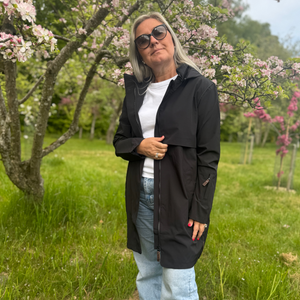 Mrs. Ragna Forårs- og Regnjakke - Black
