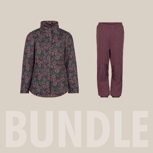 Signe Termosæt ♡ Rosehip Flower AOP & Violer Flower