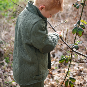 Lille Leif Termojakke - Green Leaf