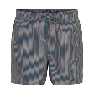Mr. Anders Badebukser UV50+ - Truffle Beige Stibed AOP