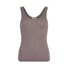 Mrs. Vigdis Wool Tank Top - Violet Truffle