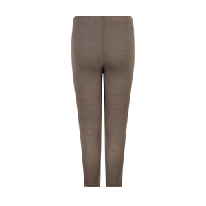 Verner Wool Leggings - Brown Melange