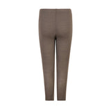 Verner Wool Leggings - Brown Melange