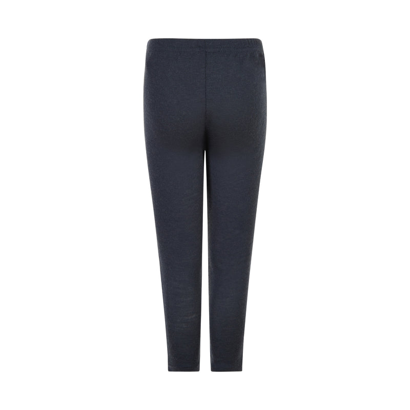 Verner Wool Leggings - Dark Marine