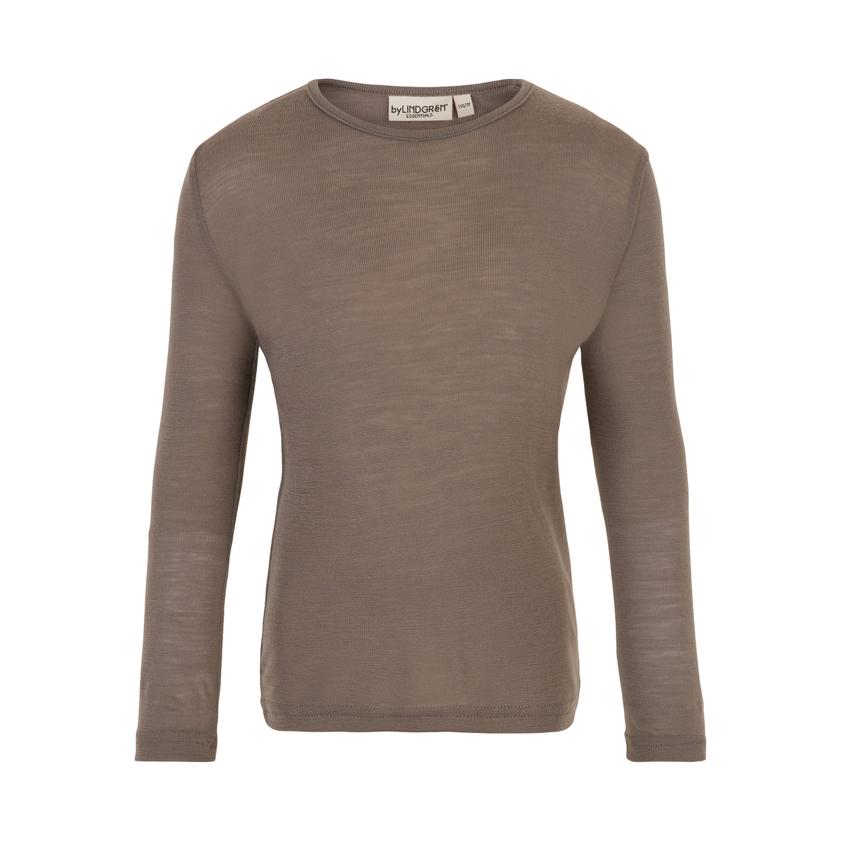 Vilja Wool Tee - Brown Melange