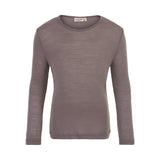 Vilja Wool Tee - Violet Truffle