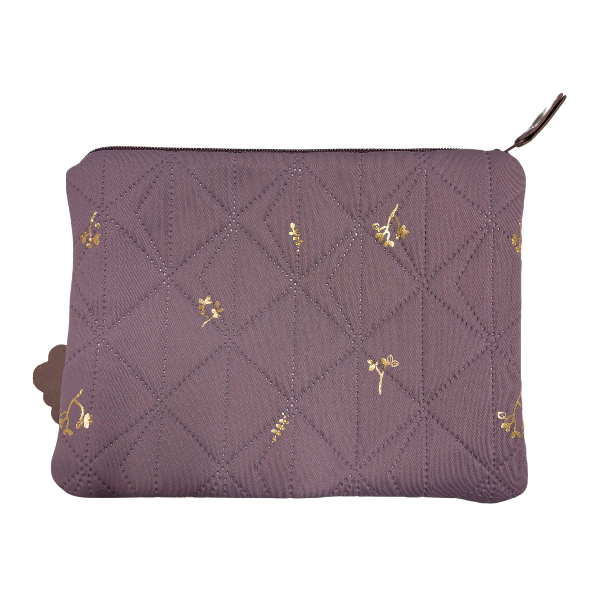 Kosmetik Pung / Clutch - Lavender w. Gold