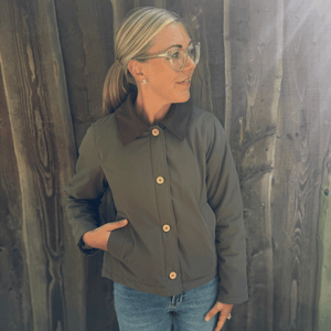 Miss Vigga Cotton Coat - Nordic Sage