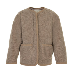 Frey Teddy Fleece Jakke - Truffle Beige