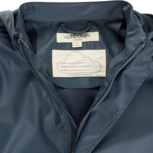 Gerd PU Regnsæt m. regnbukser - Blue Ash