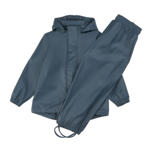 Gerd PU Regnsæt m. regnbukser - Blue Ash