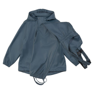 Gerd PU Regnsæt m. selebusker - Blue Ash