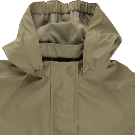 Gunhild PU Regnsæt m. selebukser - Soft Moss