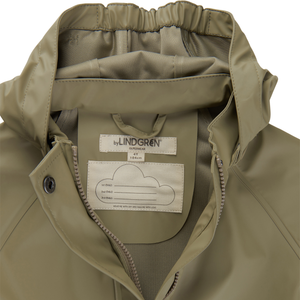 Gunhild PU Regnsæt m. regnbukser - Soft Moss