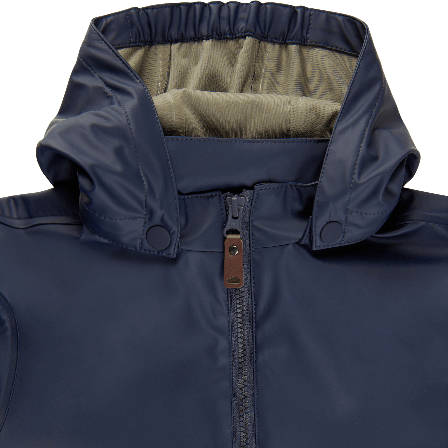 Gunnar PU Regnsæt m. regnbukser - Soft Moss / Blue Shadow