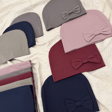 Hue m. sløjfe - Blue Shadow