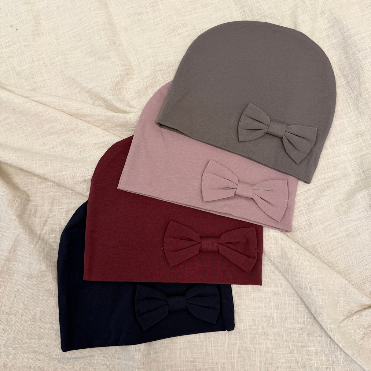 Hue m. sløjfe - Hazel Brown