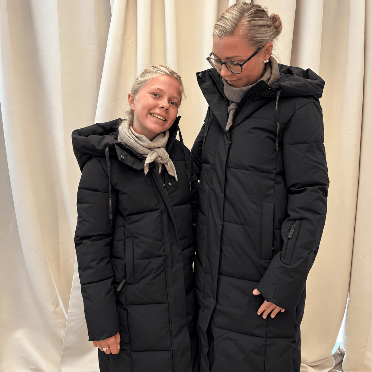 Idun Puffer Vinterjakke - Black
