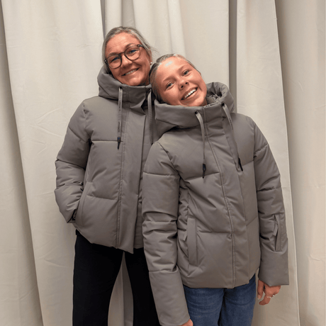 Iris Puffer Vinterjakke - Golden Hazel