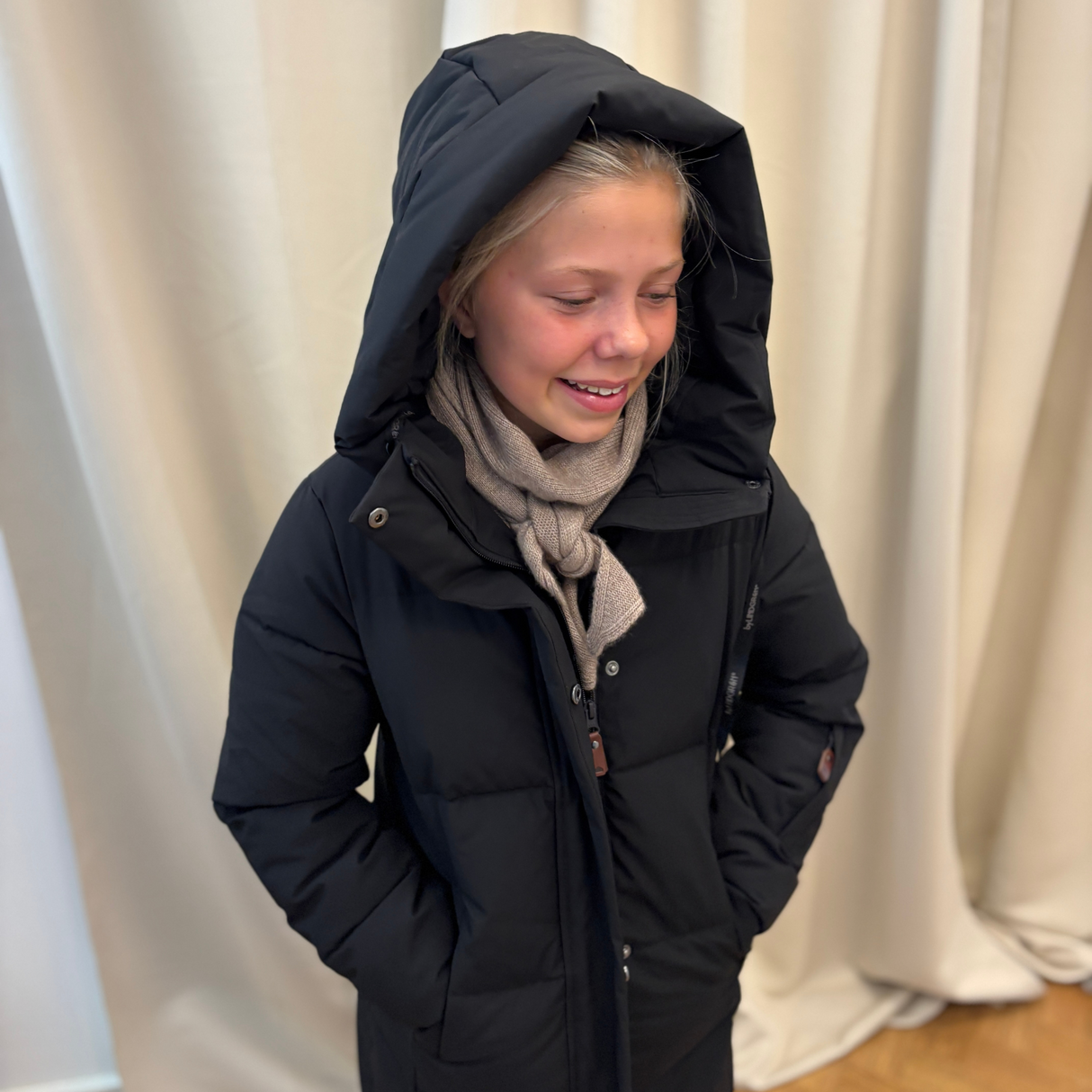 Idun Puffer Vinterjakke - Black