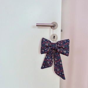 Julesløjfe - Blue Sea Liberty Flower AOP