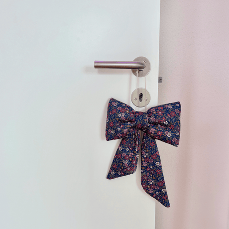 Julesløjfe - Blue Sea Liberty Flower AOP