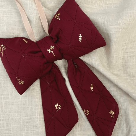 Julesløjfe - Pink Shadow w. Gold