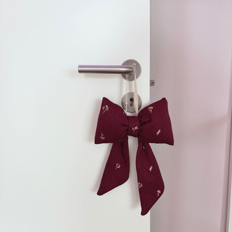 Julesløjfe - Pink Shadow w. Gold