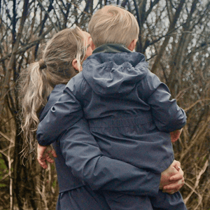 Lille Alvin Forårs - og Regnjakke - Midnight Ink
