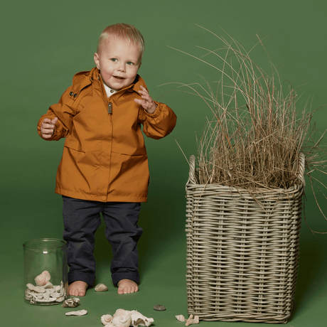 Lille Alvin Forårs - og Regnjakke - Sea Buckthorn